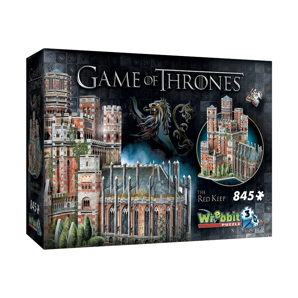 Wrebbit Game Of Thrones The Red Keep 3D Puzzle, 845 Pieces 1