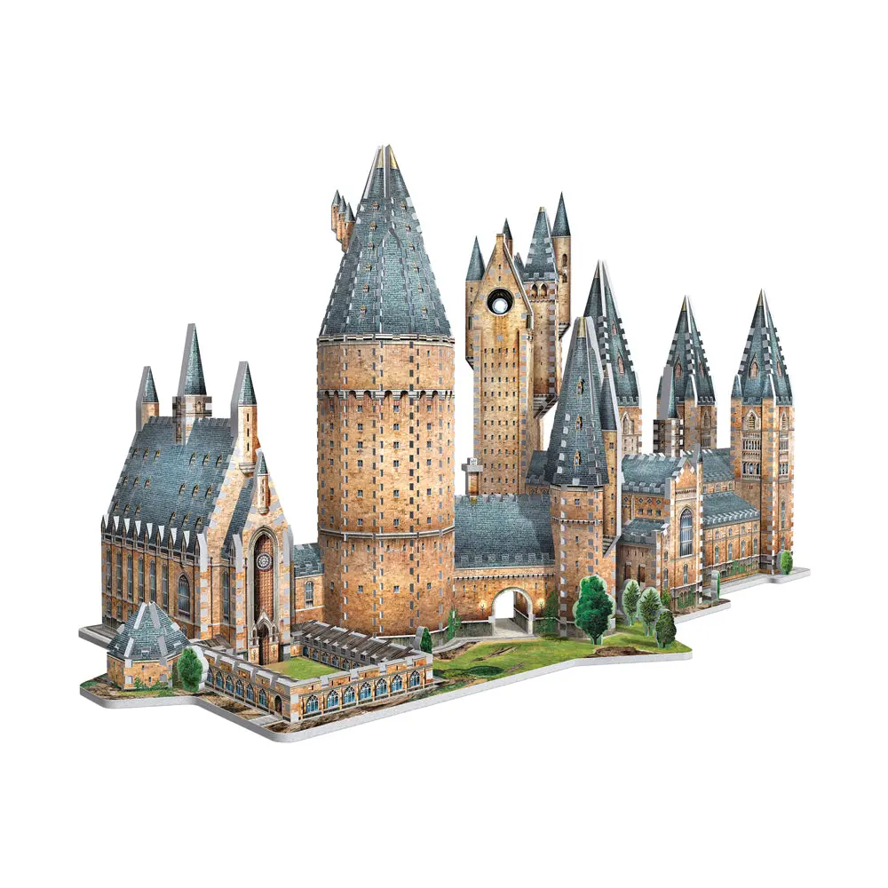 Wrebbit Harry Potter Hogwarts Castle 3D Puzzle Set - Great Hall & Astronomy Tower - 1725 Pcs 1