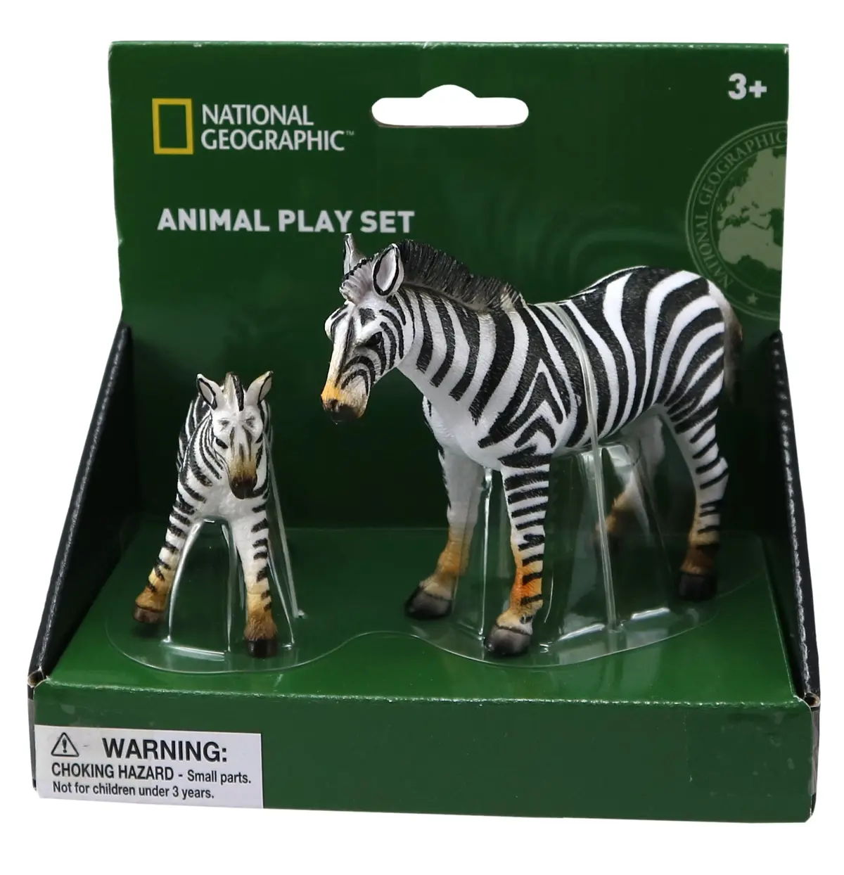 National Geographic Zebra And Foil Figurine Adventure Set 1