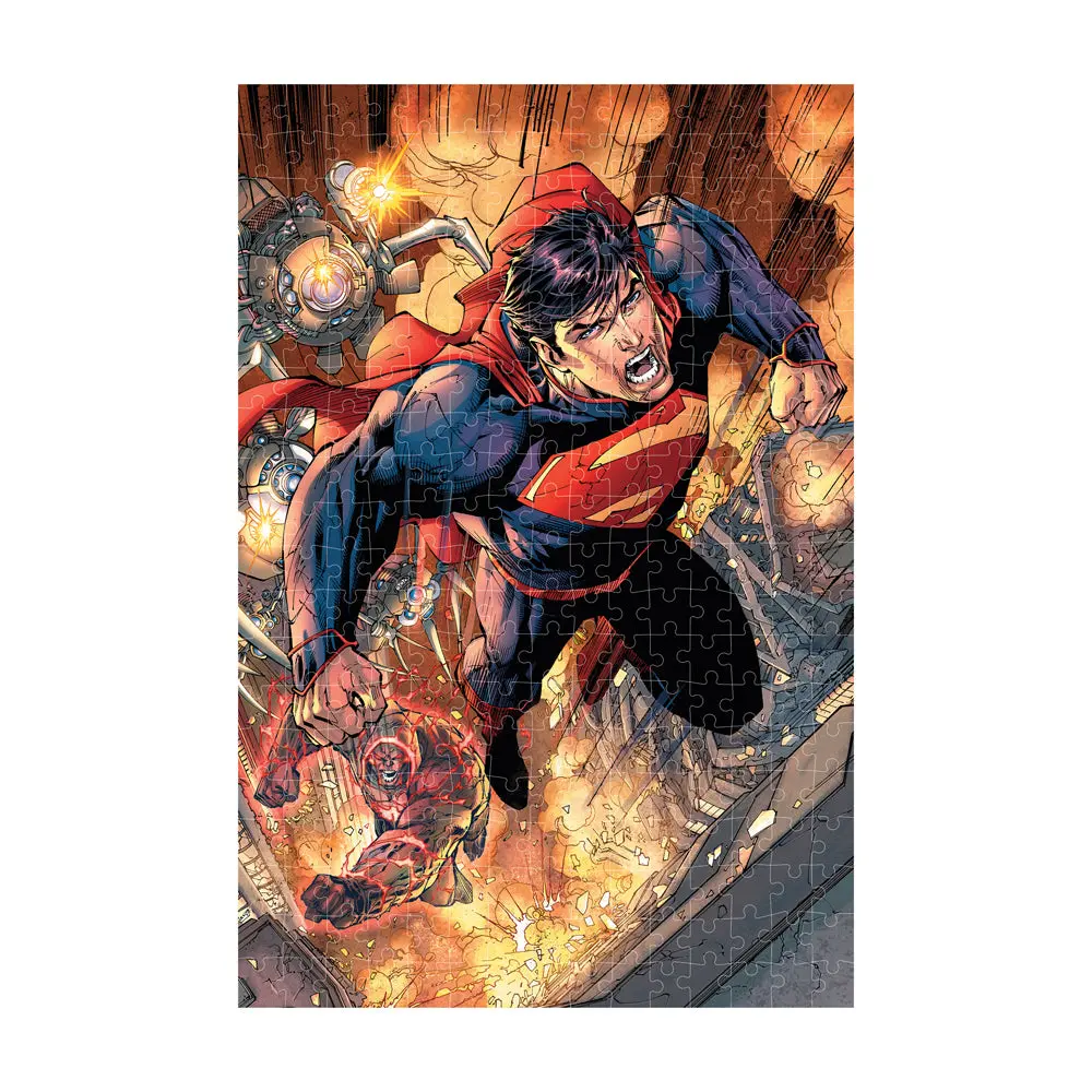 Prime 3D Superman 300-Piece 3D Lenticular Jigsaw Puzzle In Collectible Tin Book 1
