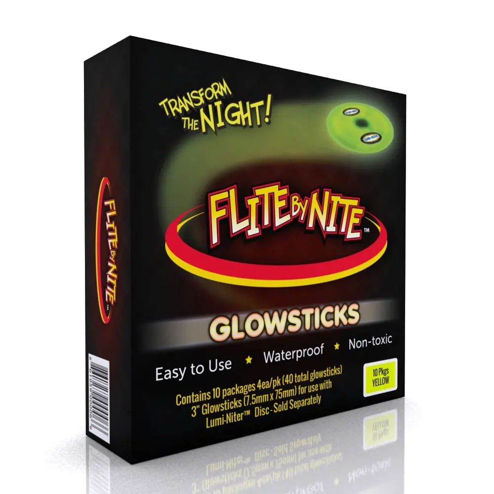 Lumi-Niter Glowstick Refills - Brilliant Yellow 1