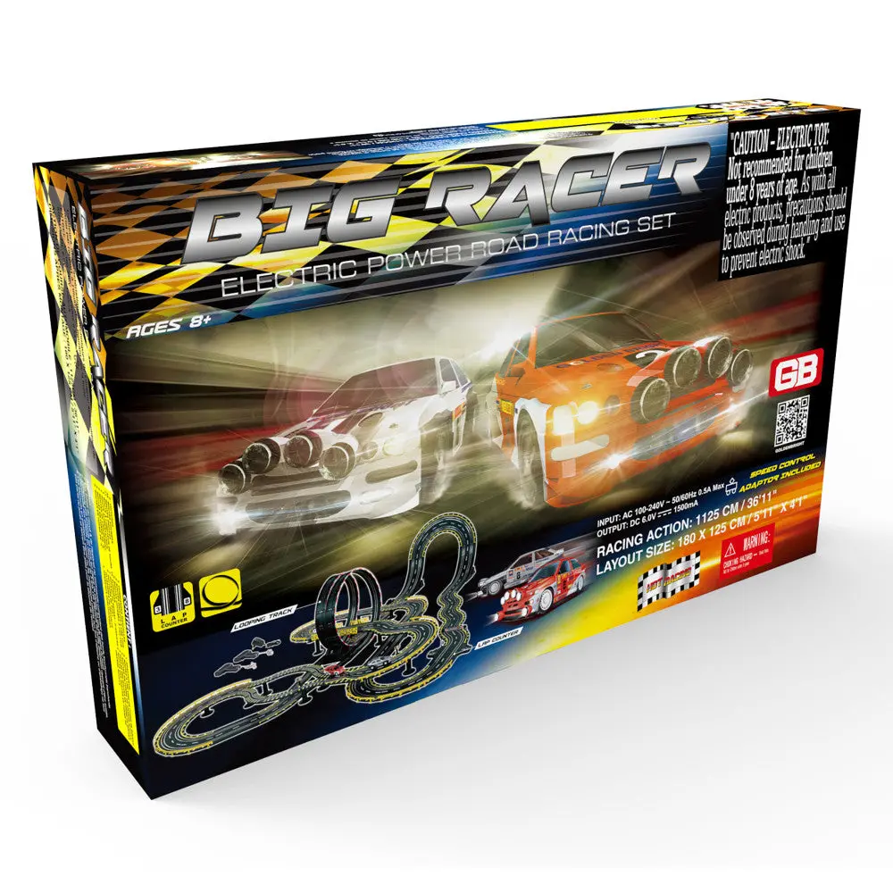 Ultimate Big Racer Electric Road Racing Set With Audi R8 Vehicles 1