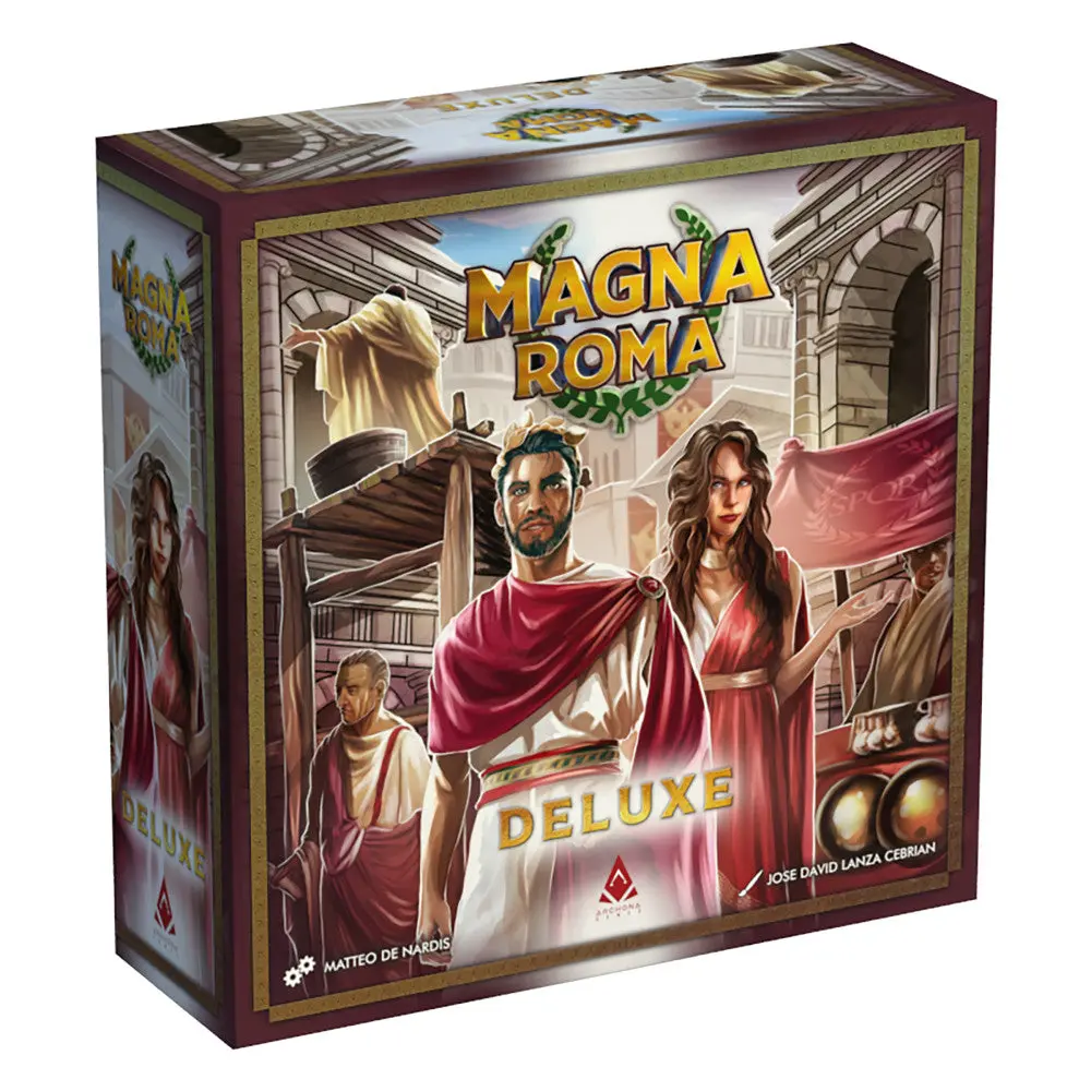 Magna Roma: Deluxe Edition - Archona Games, City Building Board Game 1