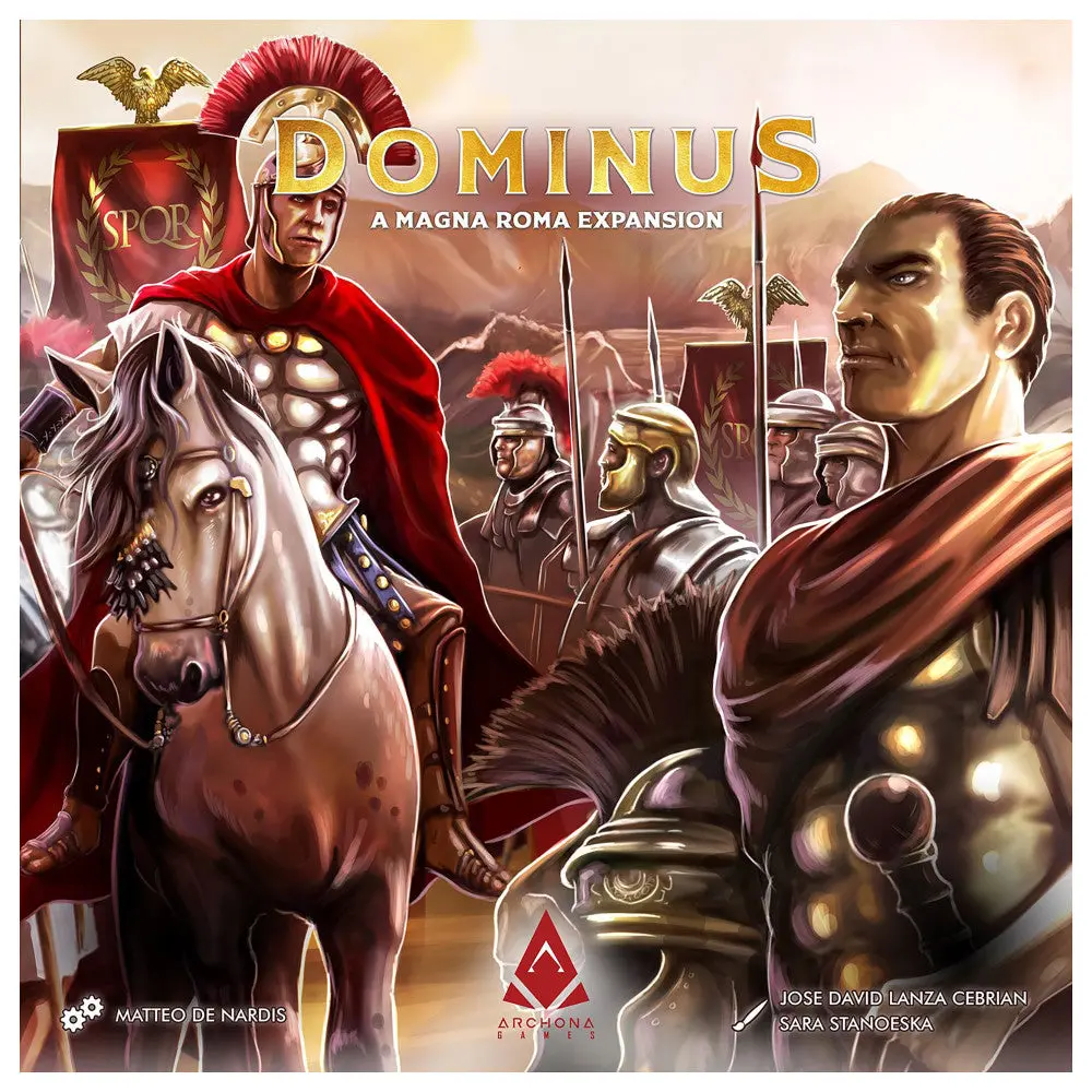 Archona Games Magna Roma: Dominus Expansion - Tile Placement, City Building Board Game 1