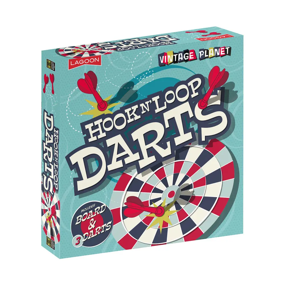 Vintage Planet Hook N' Loop Dartboard Game 1
