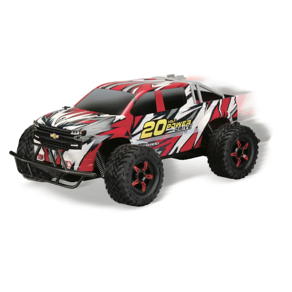 Kid Galaxy 20V Power Drive High Speed Silverado R/C Truck 1
