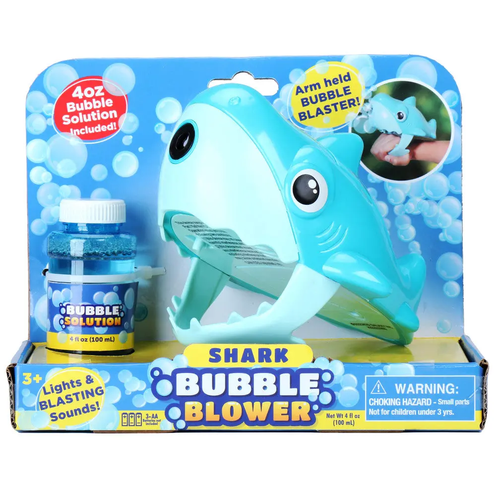 Kid Galaxy Motorized Shark Bubble Blower With Lights And Sounds 1