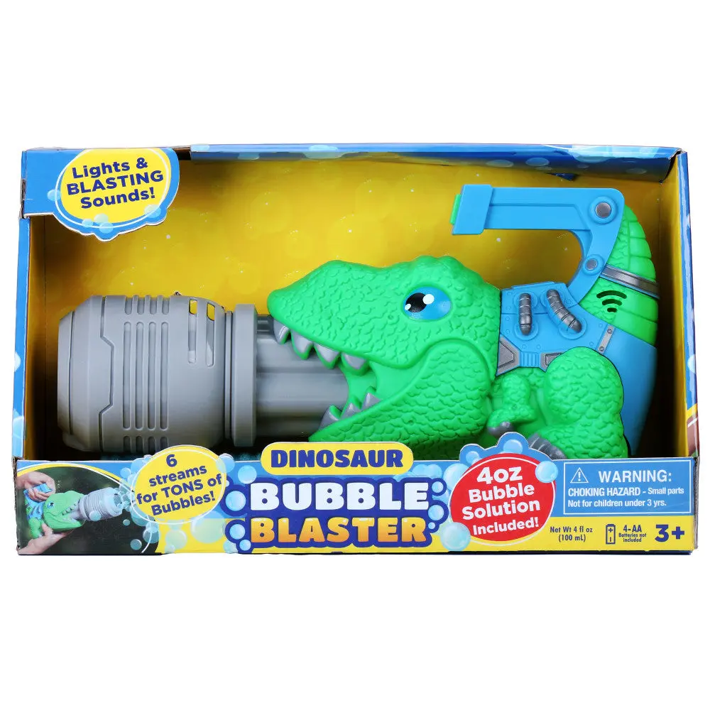 Kid Galaxy Dinosaur Bubble Blaster With Motorized Lights & Sounds 1
