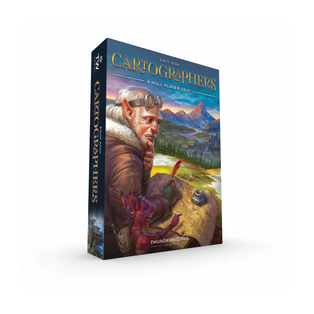 Cartographers: A Roll Player Tale Strategy Board Game 1