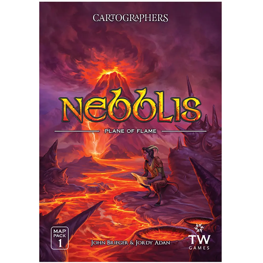 Cartographers Heroes: Nebblis - Volcanic Challenge Map Pack 1