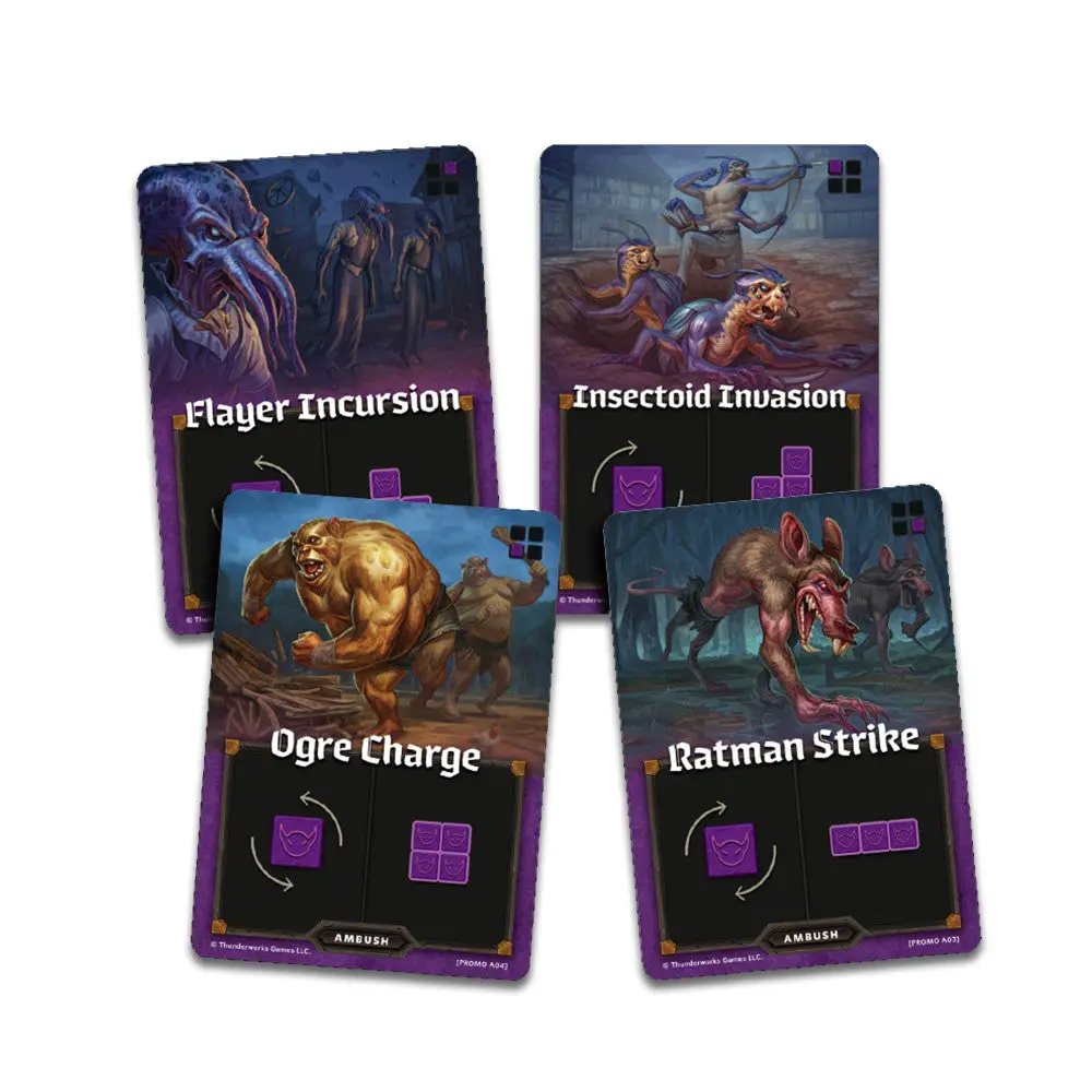 Thunderworks Games Cartographers Ambush Mini-Expansion Set 1