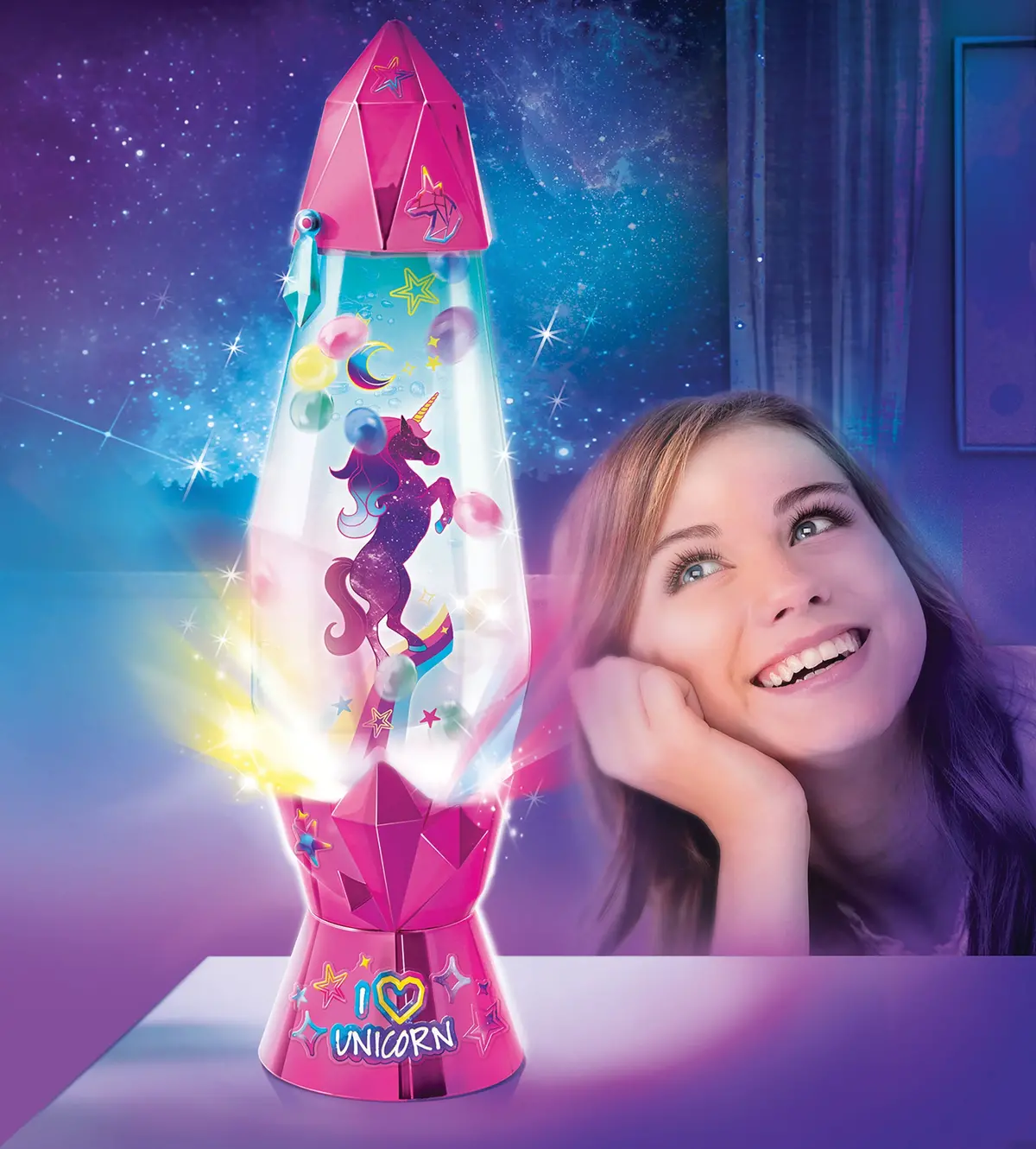 Collections Etc Diy Customizable Led Lava Lamp Kit 1