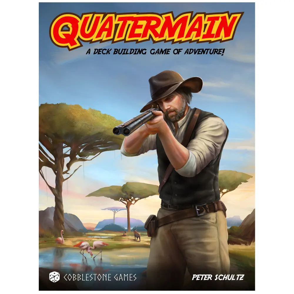 Quatermain: King Solomon's Mines Deck Building Adventure Game 1