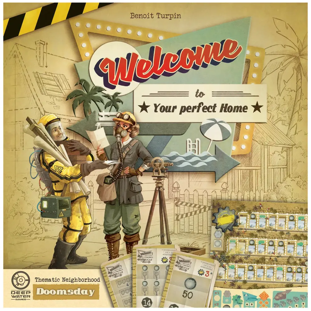 Welcome To... Doomsday Thematic Neighborhood Expansion Board Game 1