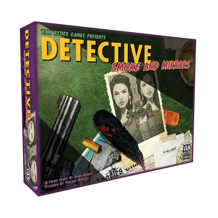Detective: City Of Angels - Smoke And Mirrors Expansion Board Game 1