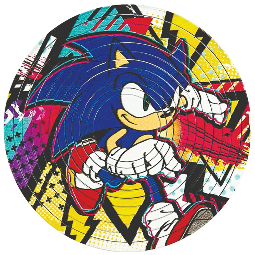 Sonic Speed Spin Flip Puzzle - 12 Ring Double-Sided Challenge 1