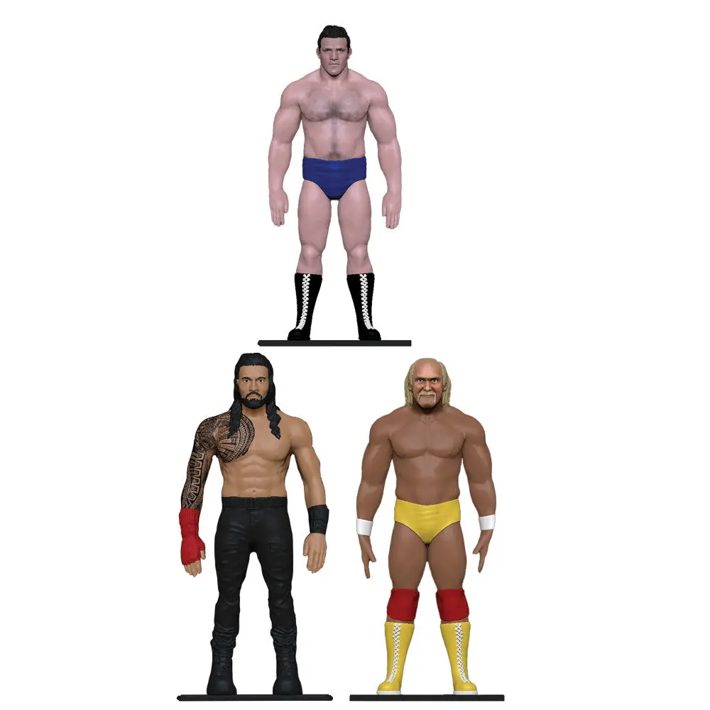 Flexfigs Wwe Icons Deluxe Action Figures Pack - 6 Iconic Wrestlers 1