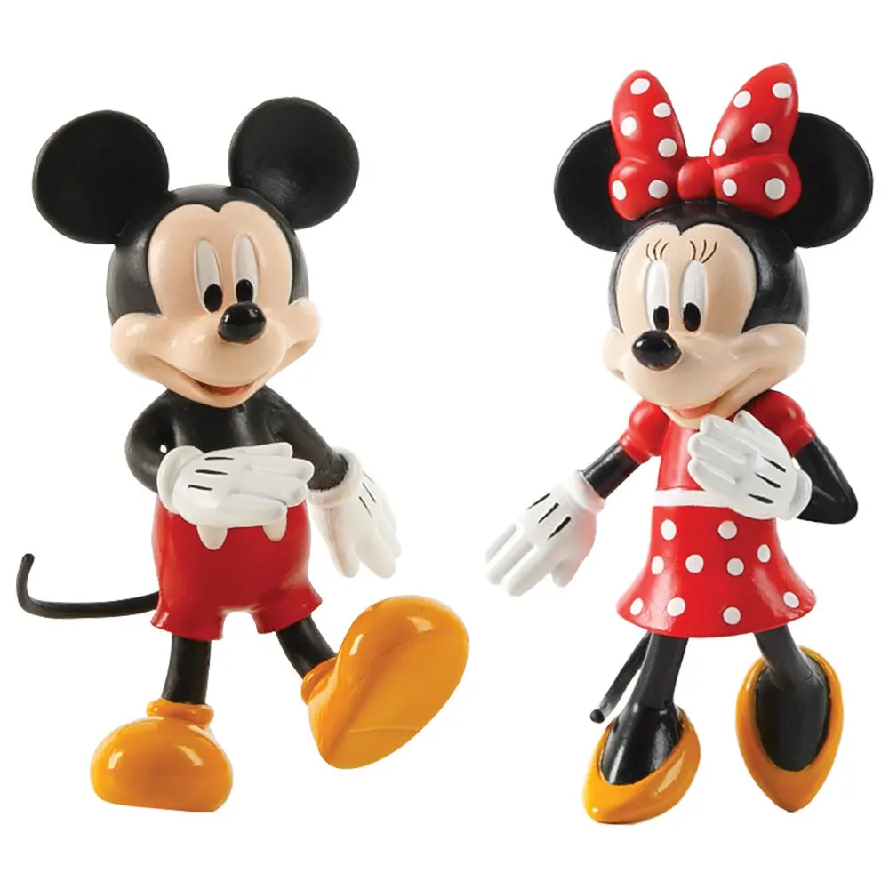 Disney Flexfigs: Mickey & Minnie 2-Pack Poseable Action Figures 1