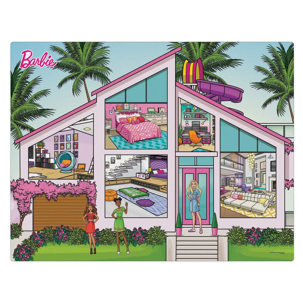 Barbie Dream House Jumbo Imaginmat With Playful Pups 1