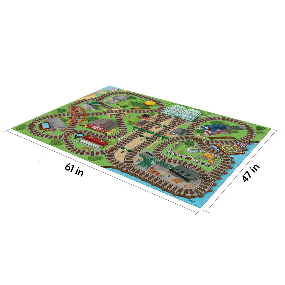 Thomas & Friends Imaginmat Jumbo Playmat With Toy Car, 47 X 61 Inches 1