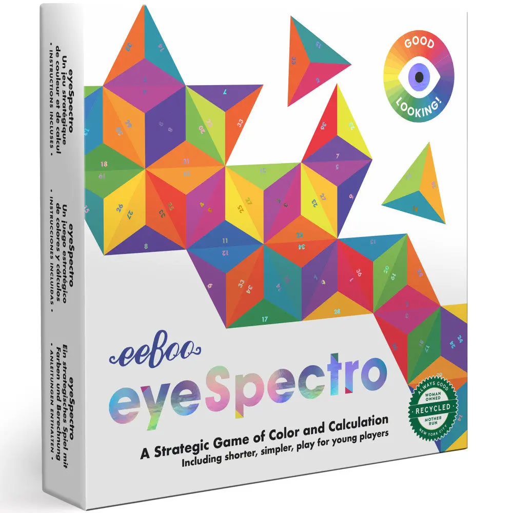 Eeboo Eyespectro Color Matching Strategy Game 1