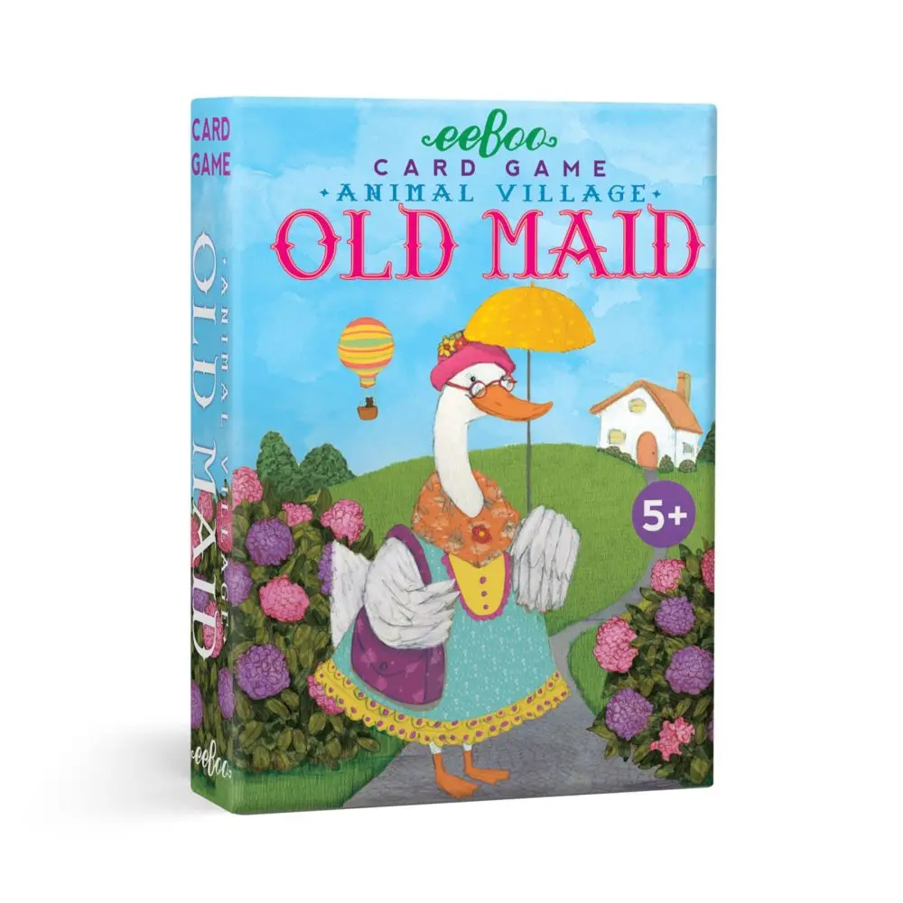 Eeboo Animal Old Maid Educational Card Game 1