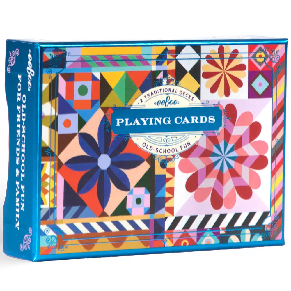 Eeboo Piece & Love Sunshine Garden Dual Deck Playing Cards 1