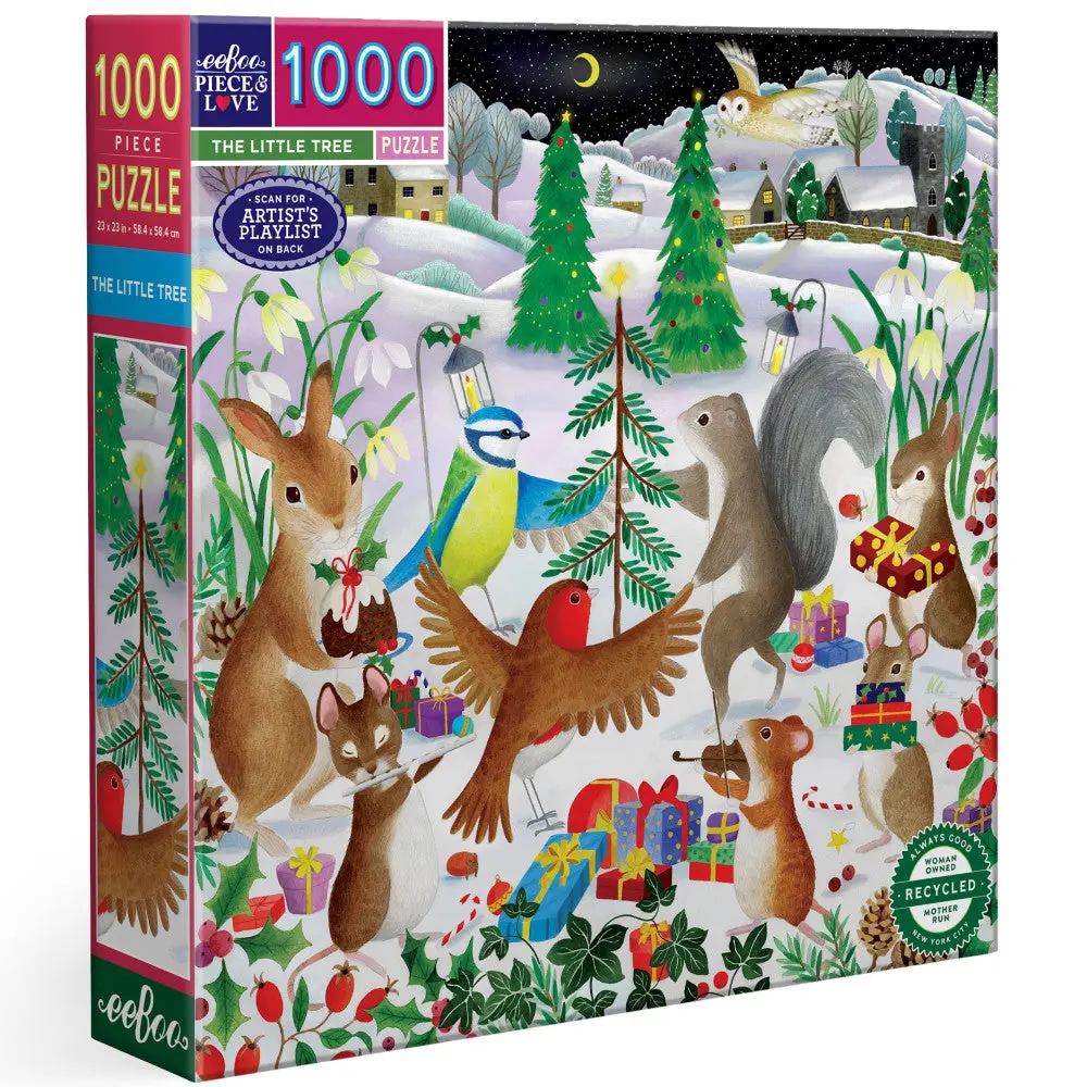 Eeboo Piece & Love: The Little Tree 1000-Piece Puzzle 1