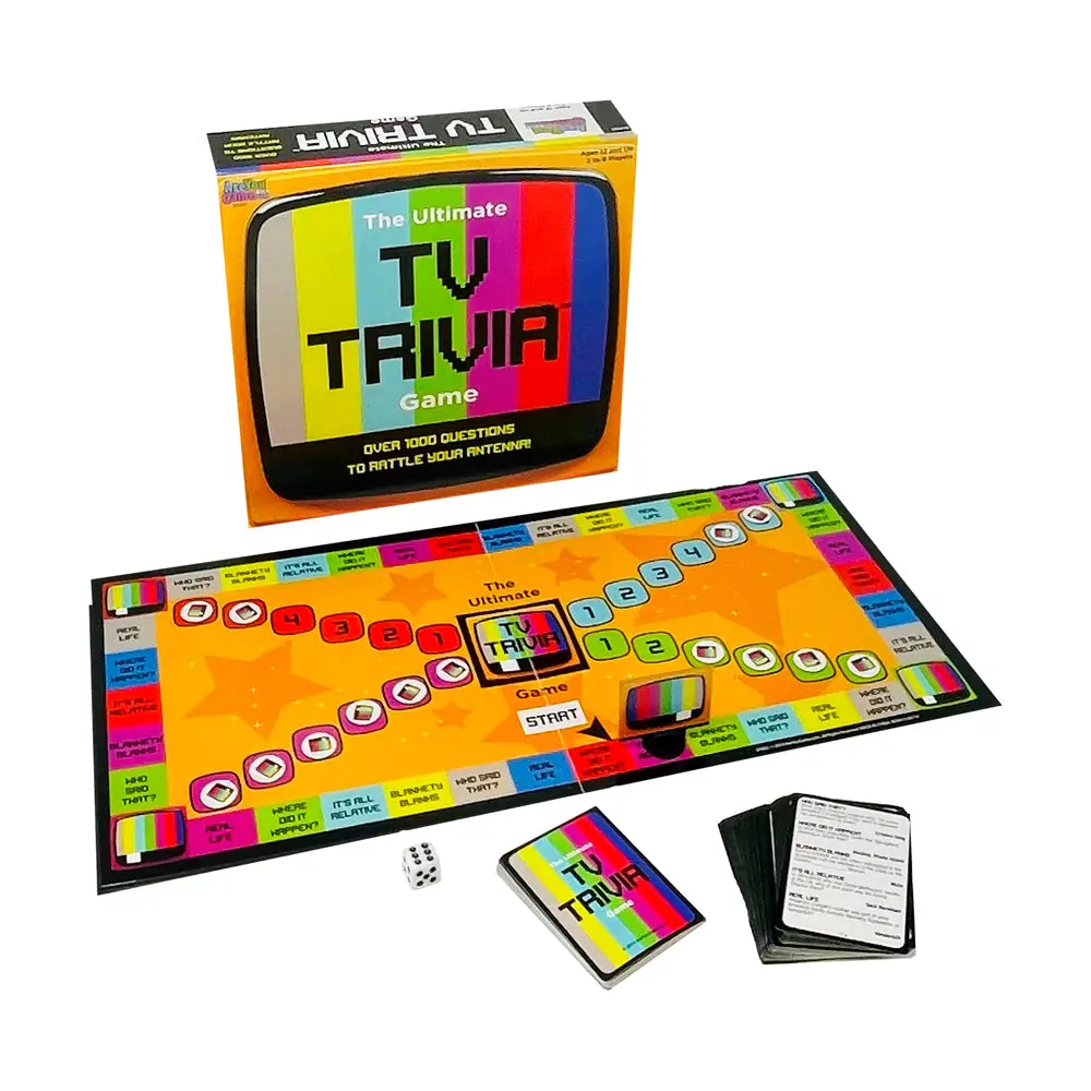 The Ultimate Tv Trivia Game - Family Board Game Night 1