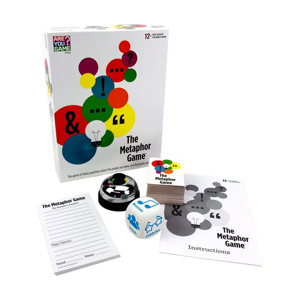 The Metaphor Game Creative Thinking Card Game 1