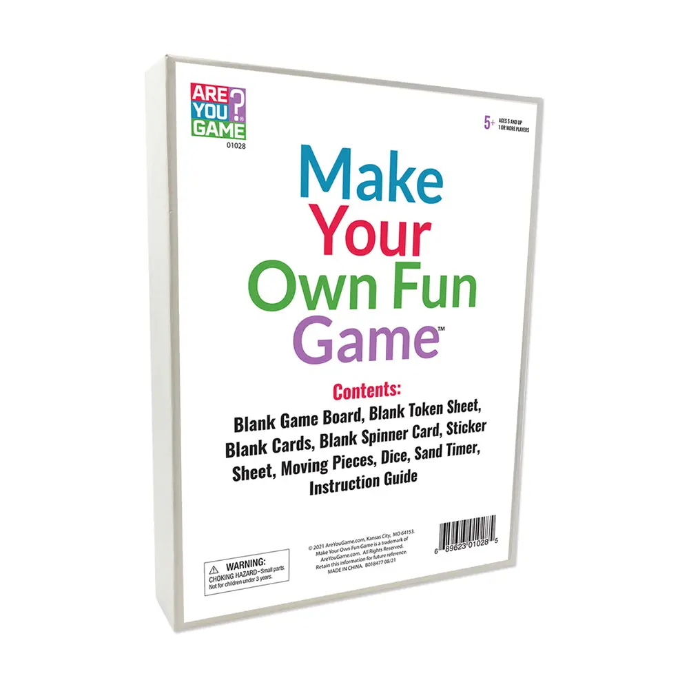 Create-A-Board Customizable Board Game Kit 1