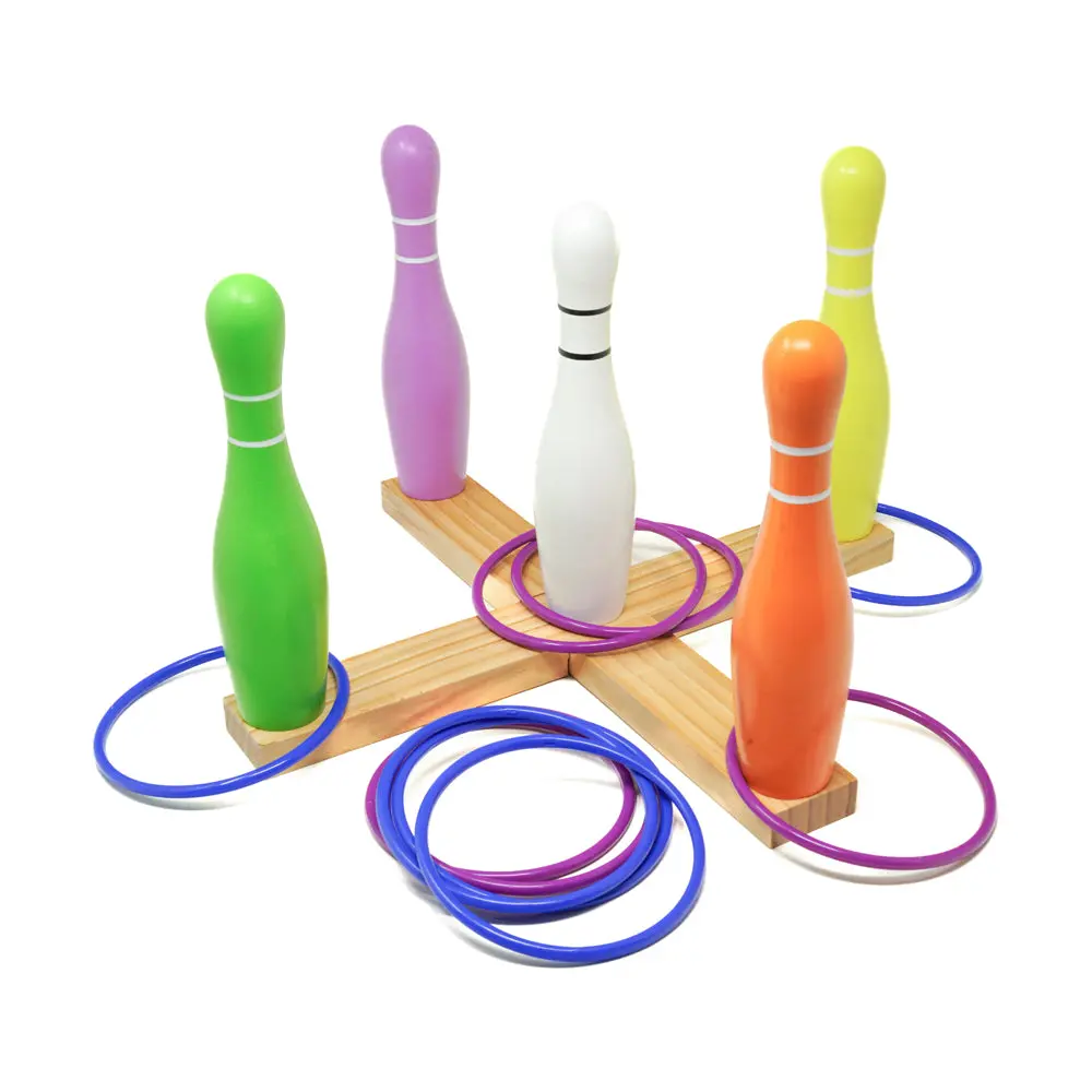 Areyougame Deluxe Lawn Bowling & Ring Toss Combo Set 1