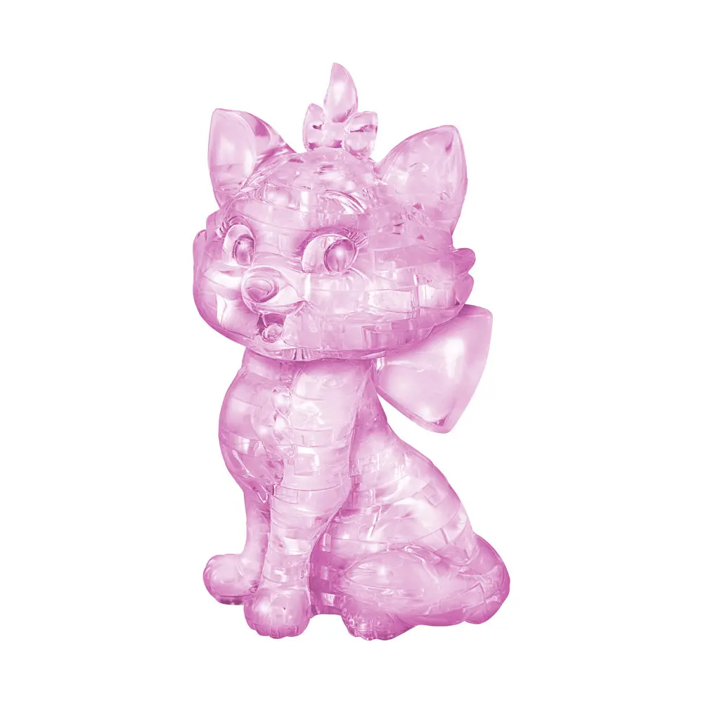 Disney Marie 3D Crystal Puzzle - Pink, 45 Pieces 1