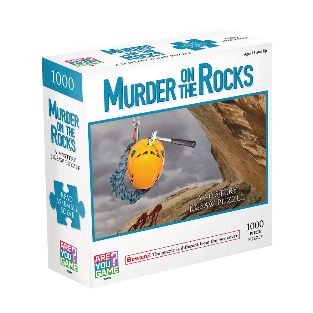 Murder On The Rocks 1000-Piece Mystery Jigsaw Puzzle 1