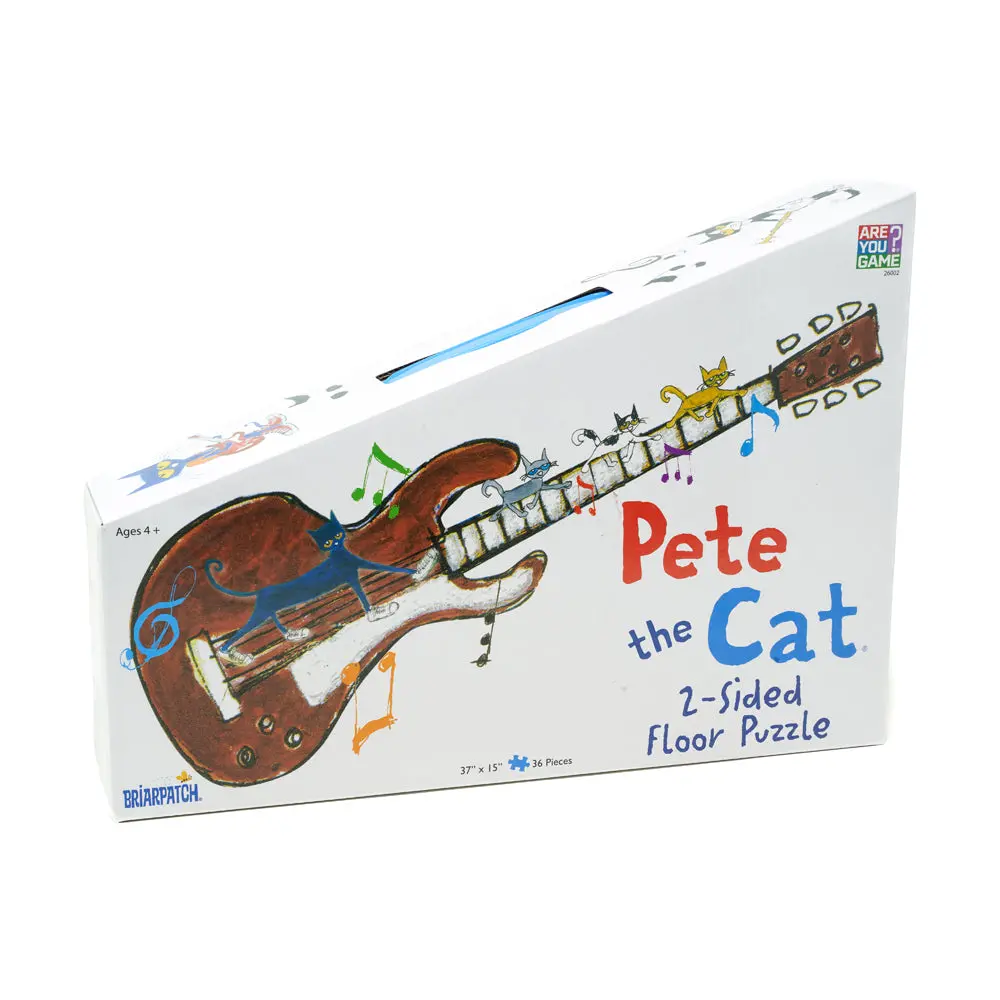 Pete The Cat 2-Sided Floor Puzzle Suitcase - 36 Pc 1