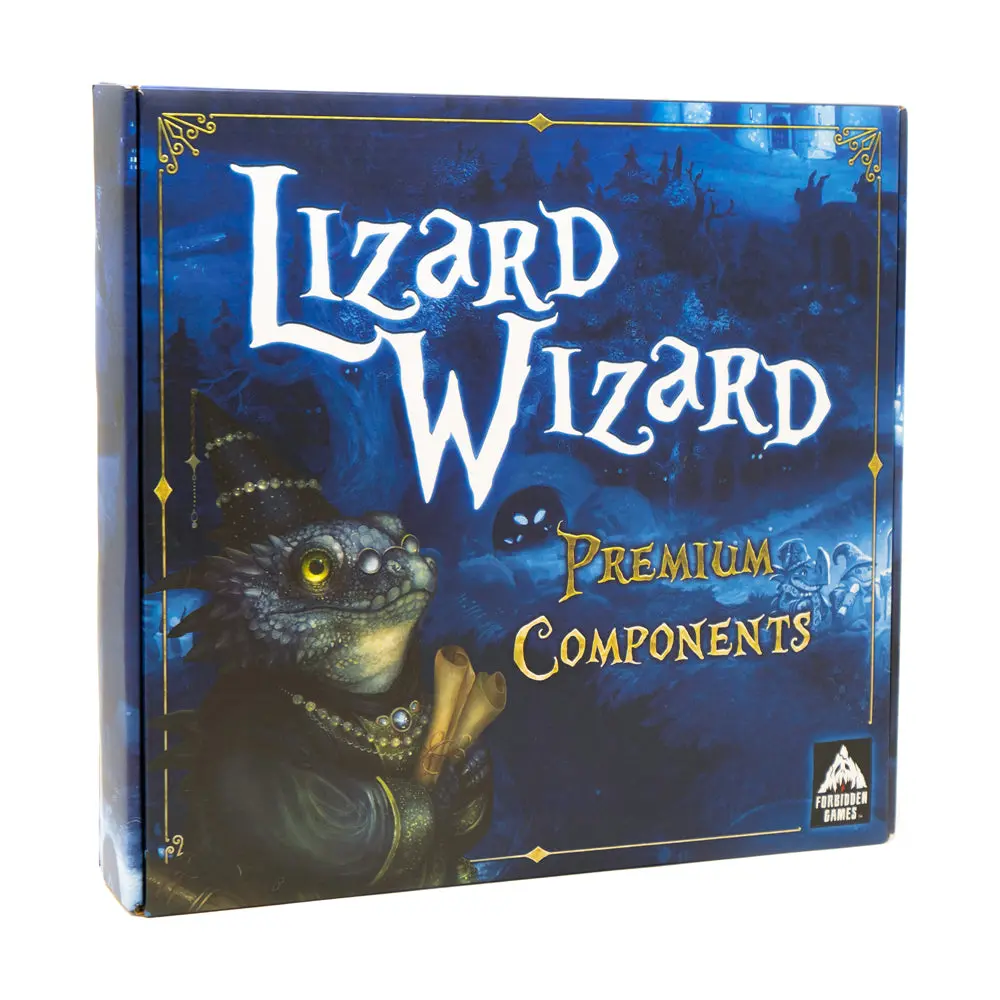 Lizard Wizard Premium Strategy Board Game With Deluxe Components 1
