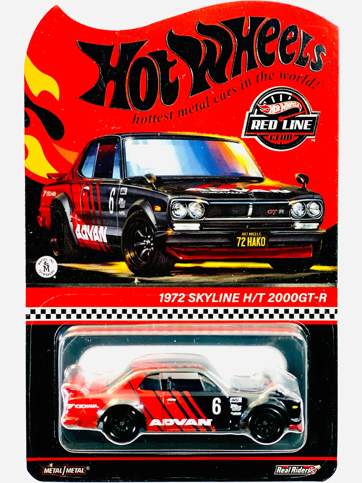 Hot Wheels 2024 Rlc Exclusive 1972 Skyline H/T 2000Gtr - Damaged Card 1