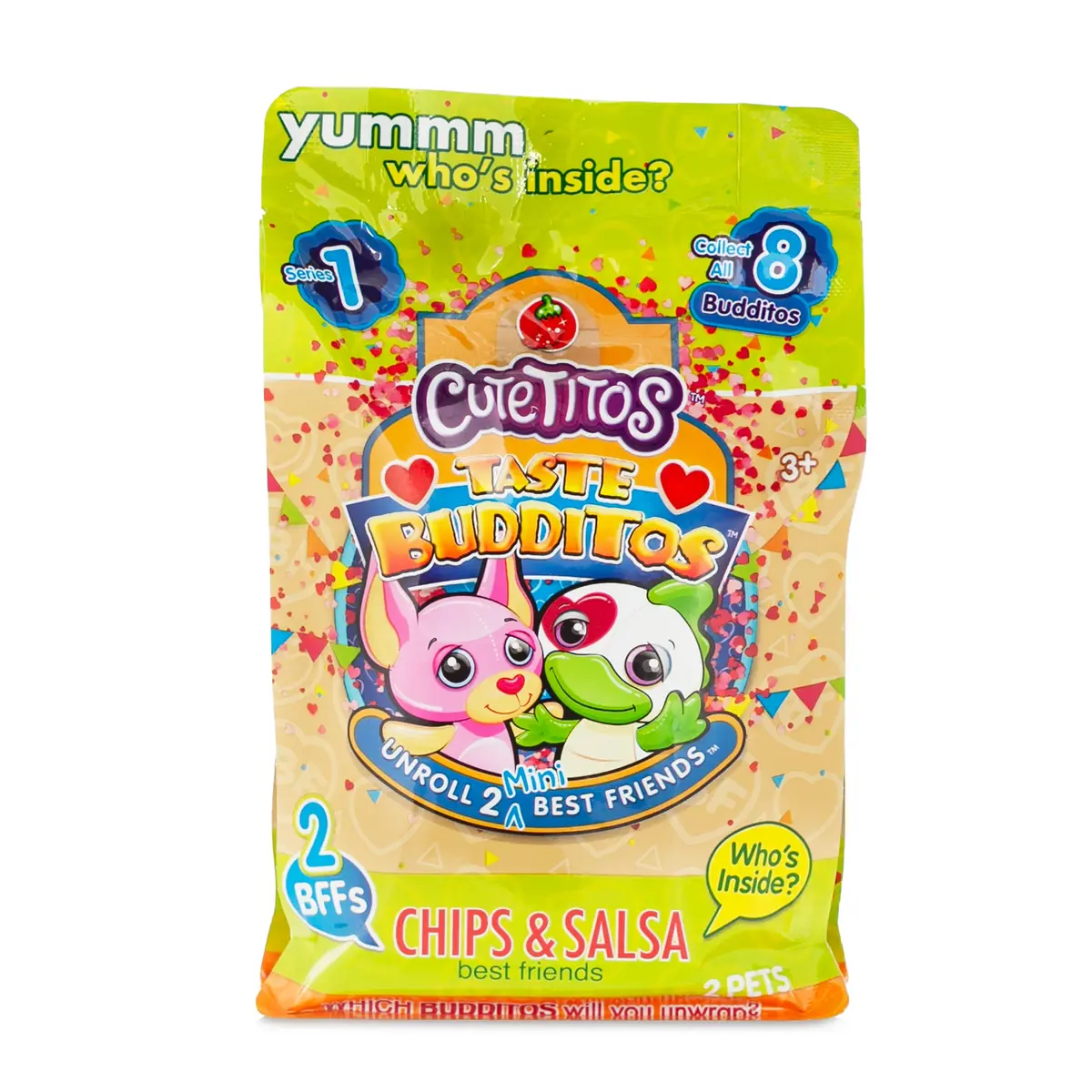 Cutetitos Budditos Chips & Salsa Series 1 2.5 Inch Stuffed Animals 1