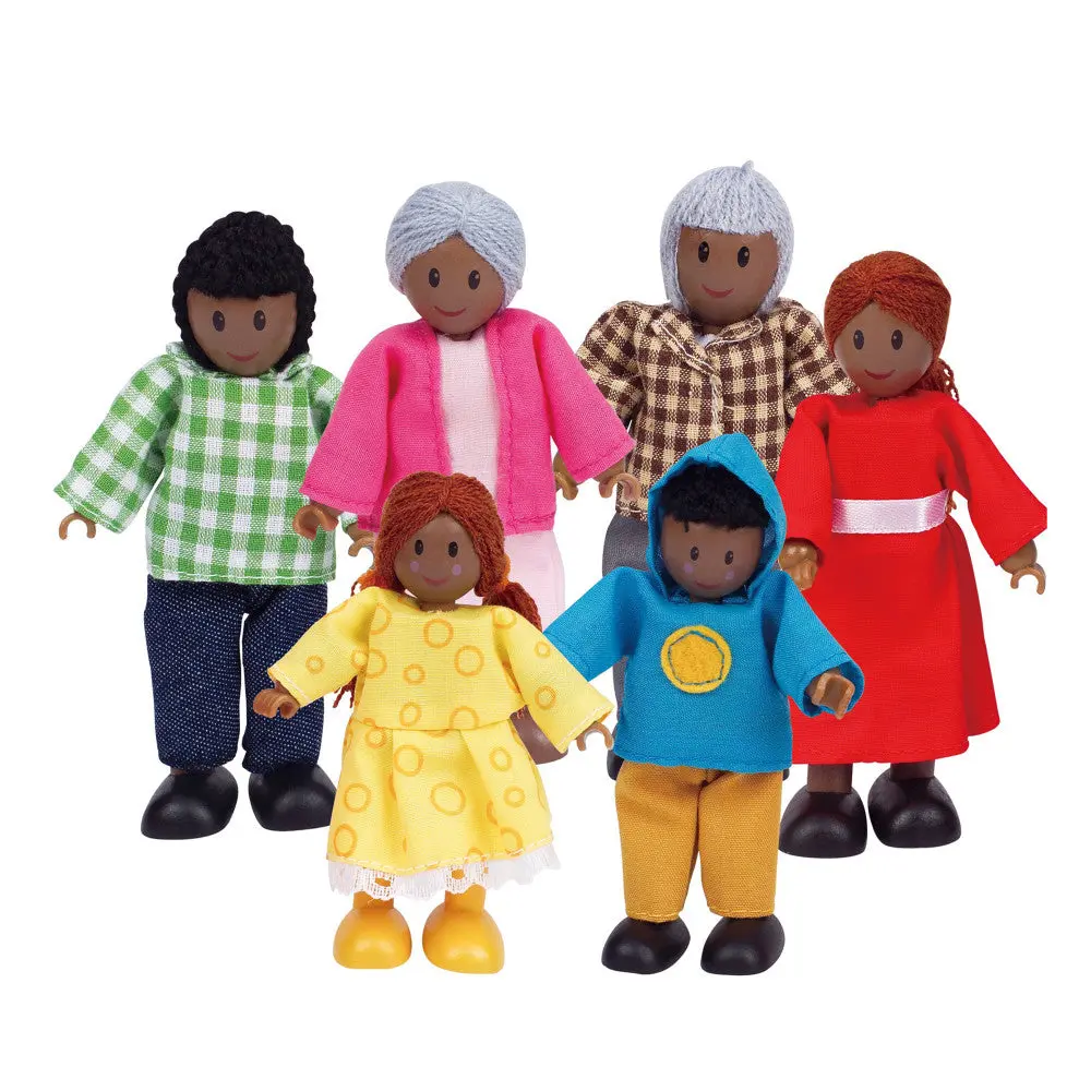 Hape Happy Family Dollhouse Set - Imaginative Play Collection 1