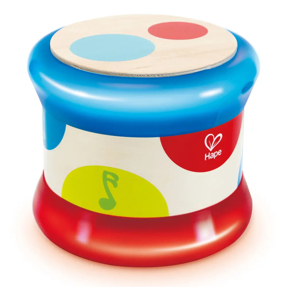 Hape Colorful Baby Drum Musical Toy For Toddlers 1
