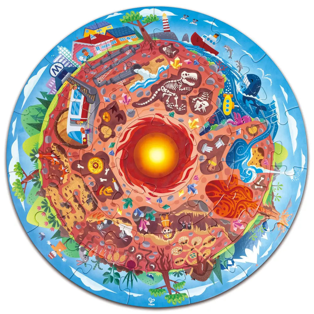 Hape Underground World Exploration Floor Puzzle - 36Pc 1