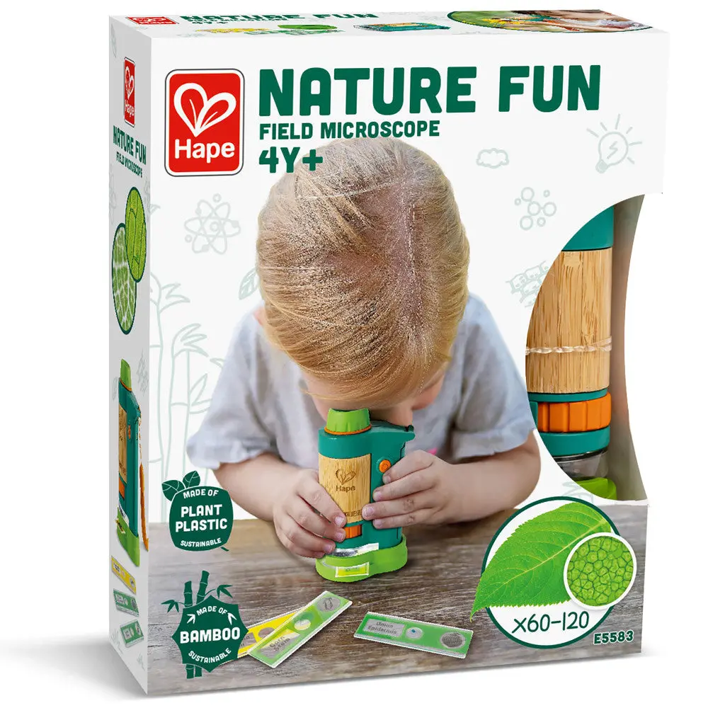 Hape: Nature Fun - Field Microscope, Kids Ages 4+ 1