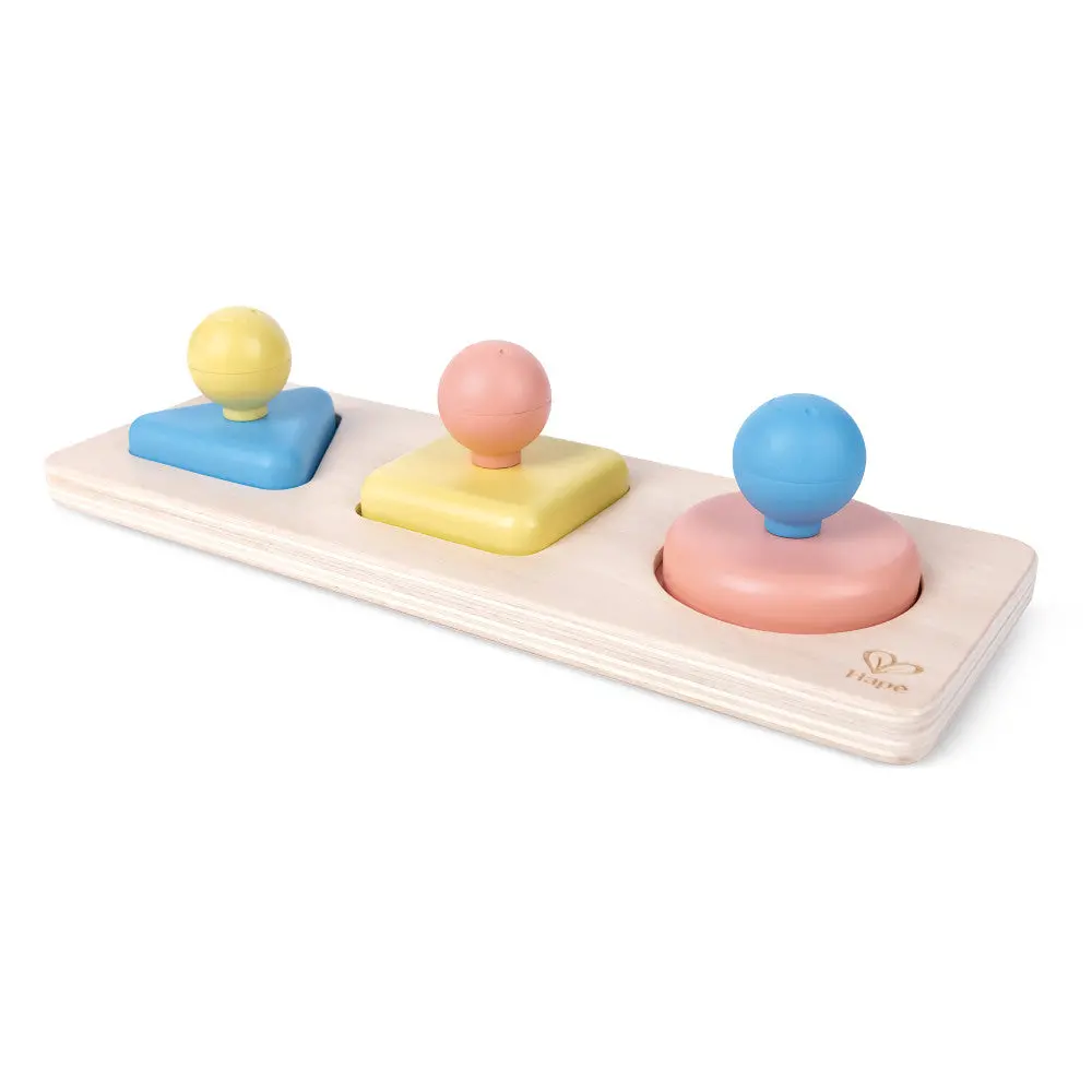 Hape Montessori Mirror Shape Puzzle - Eco-Friendly Wooden Toy 1