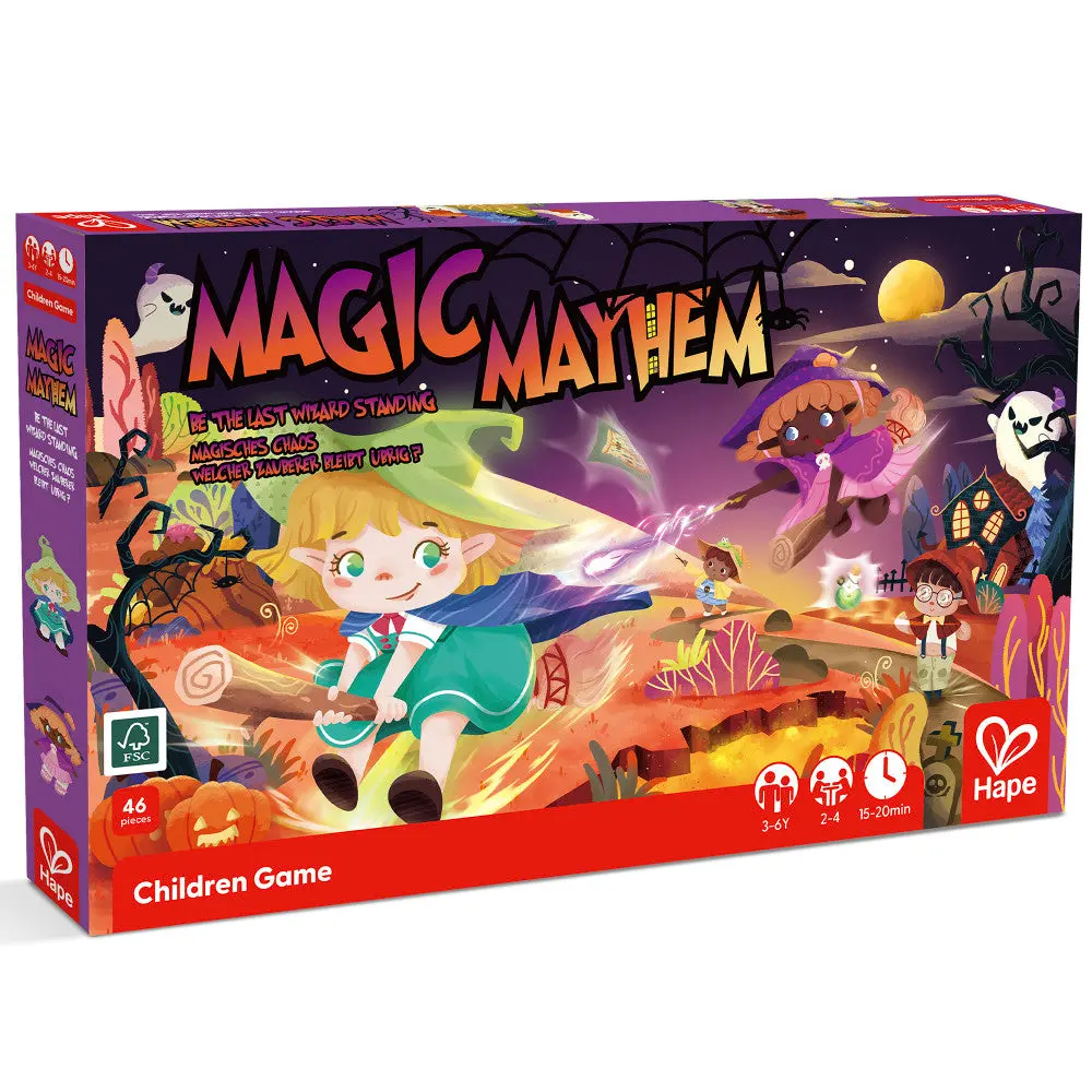 Hape Magic Mayhem Deluxe Wizard Strategy Board Game 1