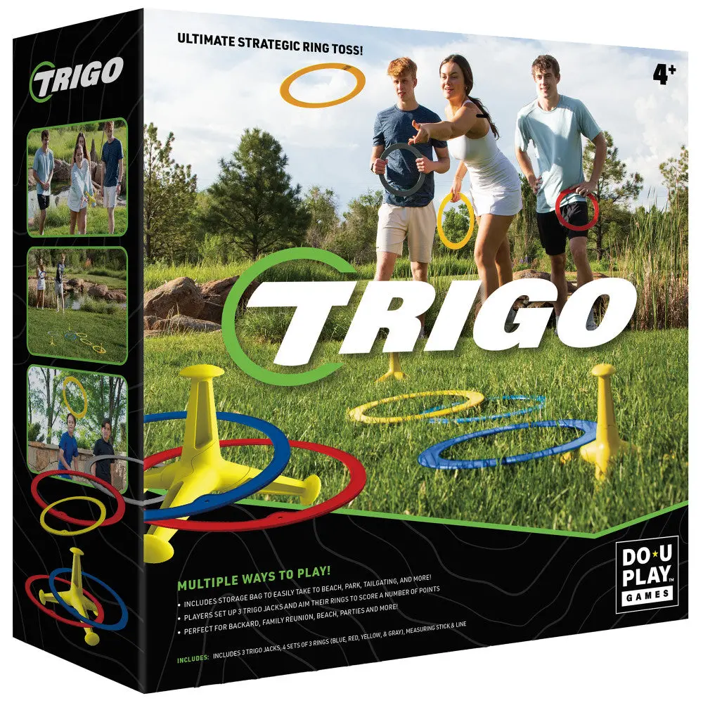 Do-U-Play Trigo Ring Toss Game - Dynamic Outdoor Family Fun 1