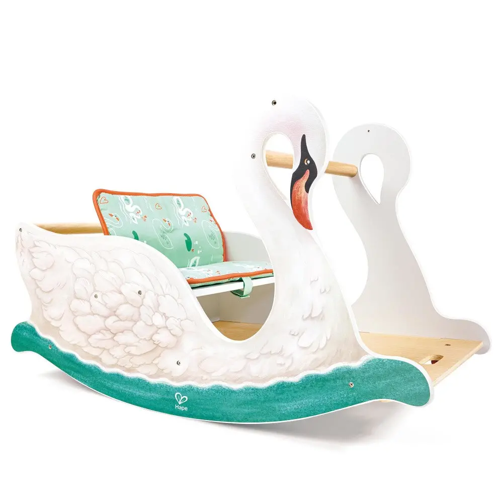 Hape 2-In-1 Swan Seat - Dual Mode Delight For Babies & Toddlers 1