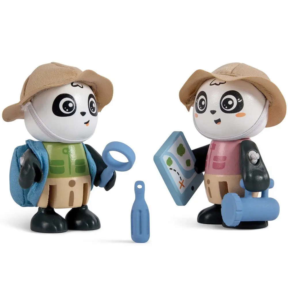 Hape Green Planet Explorers Panda Play Adventure Set 1