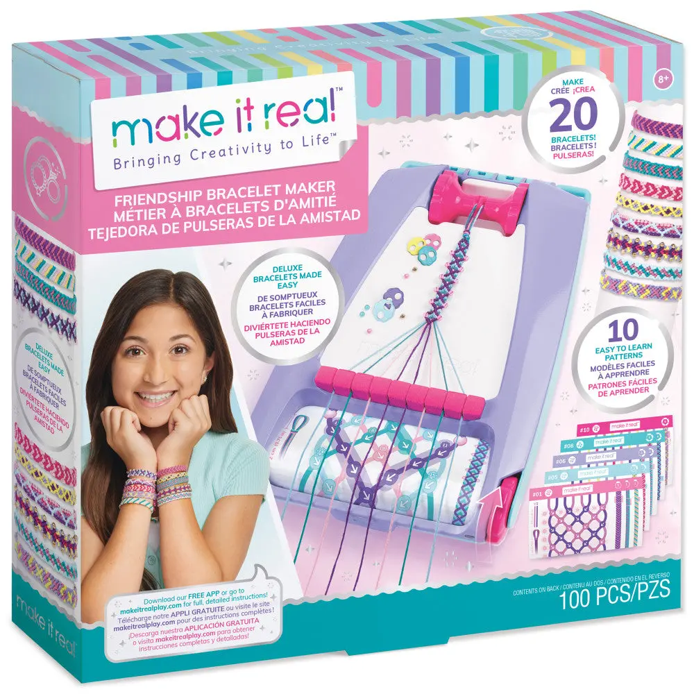 Make It Real Deluxe Friendship Bracelet Maker Kit 1