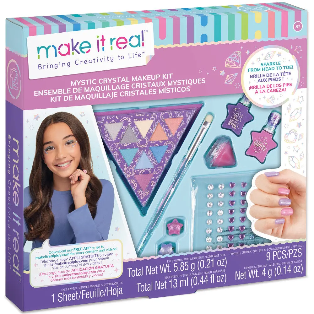 Make It Real Mystic Crystal Tween Makeup Kit - Cosmetic Set 1
