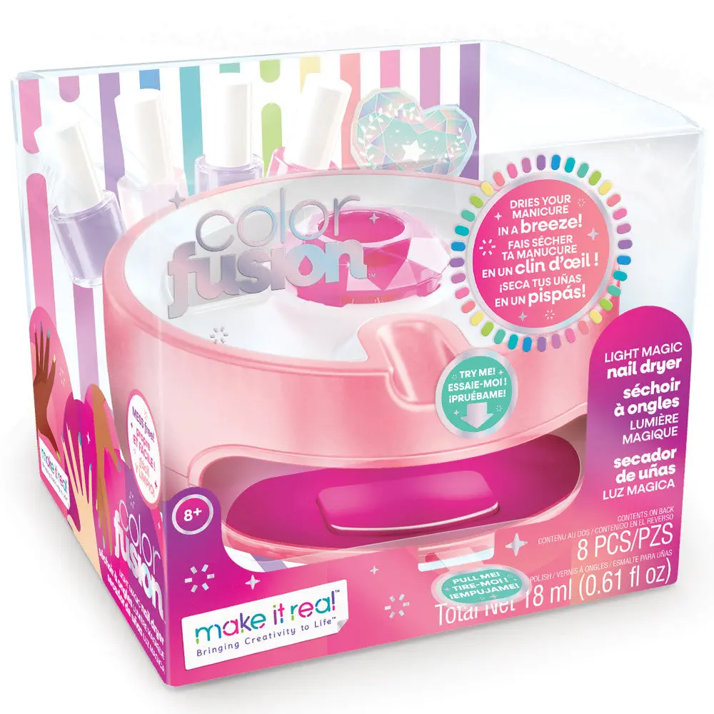Make It Real Color Fusion Light Magic Nail Dryer Kit - Multicolor 1